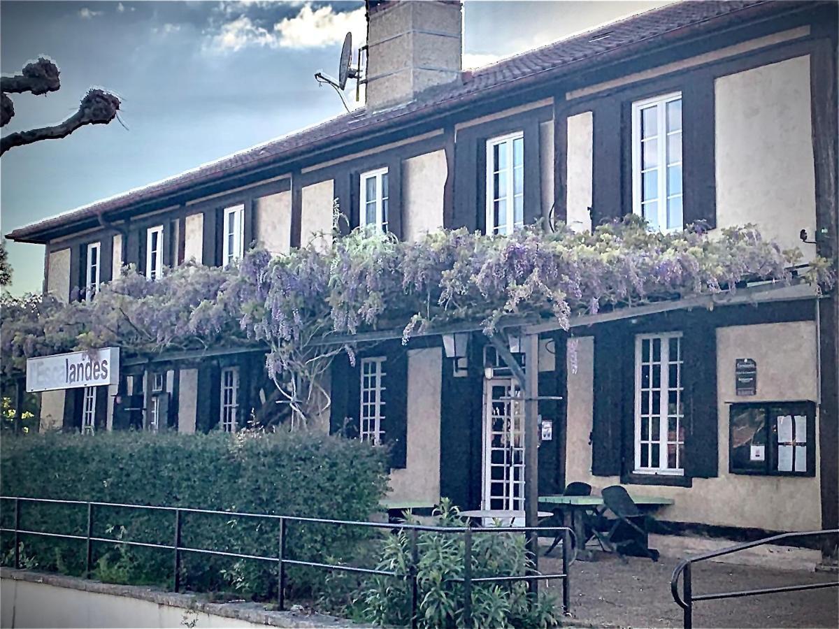 Hôtel et RESTAURANT traditionnel L' Escalandes Lesperon (Landes) Exterior foto